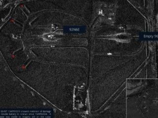 نخستین تصاویر ماهواره ای از پایگاه اصفهان بعد از حمله اسراییل