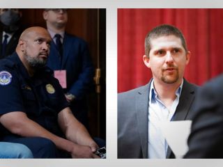 فضای سیاسی دو قطبی در آمریکا؛ افسر مدافع کنگره و مهاجم به آن هر دو نامزد انتخابات شدند