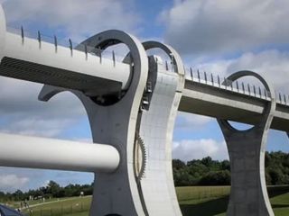 چرخ فاکیرک؛ شاهکار مهندسی آبی در اسکاتلند