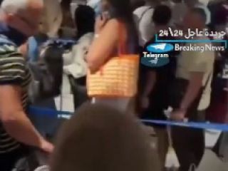فرار صدها هزار لبنانی از طریق فرودگاه بیروت