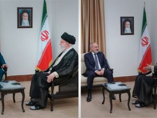 دیدار رهبران تاجیکستان و ارمنستان با رهبر ایران؛ خامنه‌ای: همچنان مخالف کریدور زنگزور هستیم