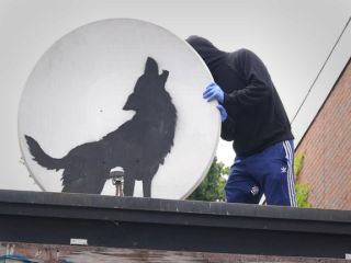 آخرین اثر بنکسی تنها ساعاتی پس از نمایش در  لندن دزدیده شد