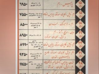 عکس روز: وقتی تور ۱۵ روزه لندن ۶۸۵۰ تومان بود