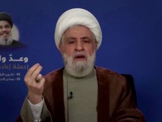 اولین سخنرانی نعیم قاسم بعد از سقوط اسد: حزب‌الله خط تامین نظامی از طریق سوریه را از دست داده است