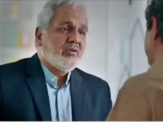 مهران مدیری در یک سکانس کل داستان پاسخ جمهوری اسلامی به مردم بینوا را روی میز ریخت