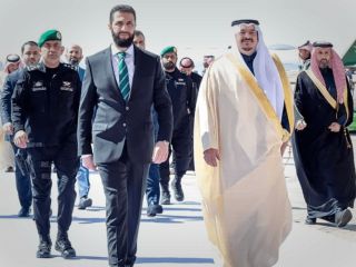 احمد شرع  در اولین سفر خارجی خود وارد عربستان شد؛ دوری دمشق از ایران و نزدیکی به ریاض