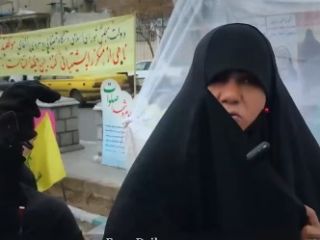 اولین مصاحبه با تحصن‌کنندگان حامی قانون «عفاف و حجاب» در مقابل مجلس