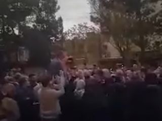 فریادهای یک زن کشاورز در تجمع اعتراضی کشاورزان اصفهانی: ای داد بر شما!