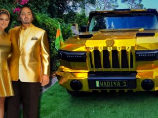 تصاویر؛ مایباخ عجیب و غریبی که میلیاردر مشهور هندی خرید