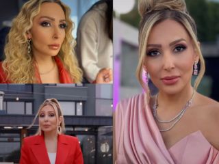 (تصاویر) پرستو صالحی بازیگر مهاجر ایرانی مجری شد