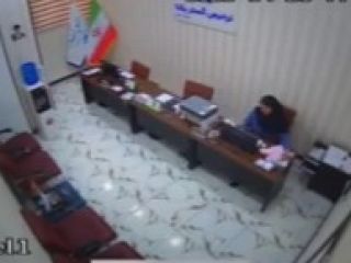 تصاویر جدید لحظه انفجار بندر رجایی از دوربین یک شرکت ترخیص کالا در این بندر