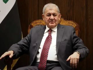 رئیس ‌جمهوری عراق به «العربیه»: برای مذاکرات آمریکا و ایران آرزوی موفقیت می‌کنیم