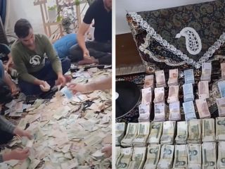 رکوردشکنی در شاباش! کوهی از اسکناس در مراسم عروسی + ویدیو