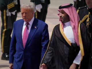 دونالد ترامپ در اولین سفر خارجی خود وارد ریاض، پایتخت عربستان شد