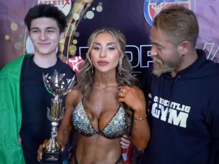 رویا، کودک همسری که حالا قهرمان بدنسازی جهان است