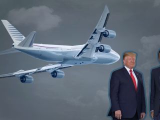 آمریکا بوئینگ هدیه داده شده از سوی قطر را پذیرفت