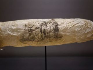 رونمایی از کاندوم ۲۰۰ ساله که طرح‌های شهوانی روی آن نقش بسته است