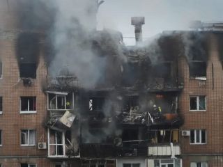 روسیه با ۴۸ پهپاد «شاهد» به خارکیف اوکراین حمله «بی‌سابقه» کرد