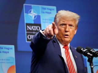 رییس‌جمهوری آمریکا: ایران گفت می‌خواهیم به شما موشک بزنیم، ساعت یک خوب است؟