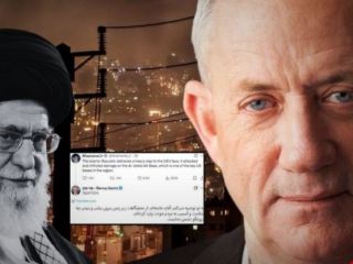 بنی گانتز به خامنه‌ای: از مخفیگاه زیرزمینی‌ات بیرون بیا و ببین به مردم خودت چه آسیبی زده‌ای