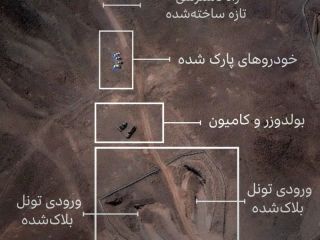 تصاویر ماهواره‌ای فعالیت ماشین‌آلات سنگین را در تاسیسات هسته‌ای فردو نشان می‌دهد