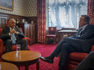 دیدار شاهزاده رضا پهلوی با دیوید کامرون و نایجل فاراژ؛ اعلام برگزاری «همایش ملی برای نجات ایران»