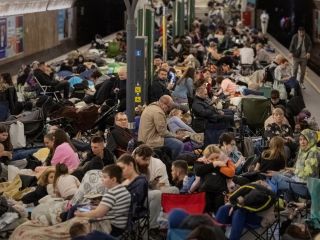 حمله هوایی شبانه و سنگین روسیه به پایتخت اوکراین با صدها پهپاد انتحاری