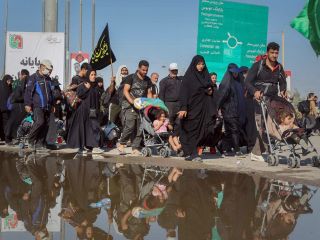 پول مردم ایران خرج مراسم حکومتی اربعین؛ از ساخت نیروگاه و انتقال آب تا درمانگاه و جاده‌سازی در عراق