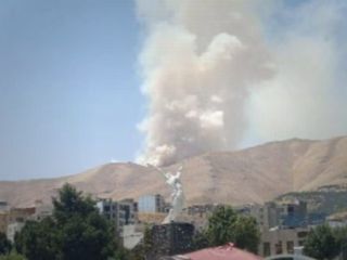 انفجار در سنندج؛ شهروندان: پایگاه سپاه است؛ حکومت: ناشی از شرایط اقلیمی منطقه است