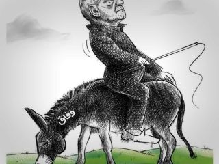 اعلام جرم  علیه یک  کارتونیست بخاطر کشیدن کاریکاتور پزشکیان سوار بر یک الاغ با عنوان «وفاق»