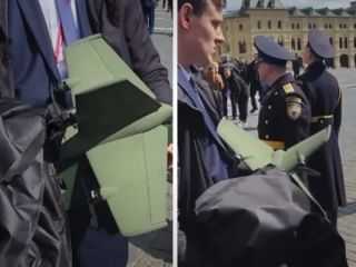 (ویدیو) هیچ نقطه‌ای امن نیست: پوتین با محافظان مجهز به سامانه ضد پهپاد دیده شد