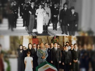 محمدرضاشاه پهلوی در کاخ عابدین مصر؛ از ازدواج تا آخرین بدرقه