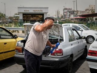 امروز کف خیابان‌های تهران گرم‌تر از کویر لوت است!