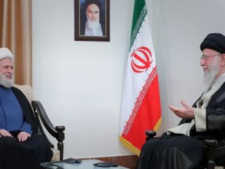 تمجید دبیرکل حزب‌الله لبنان از خمینی و خامنه‌ای به‌عنوان «حسین زمانه»