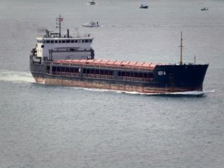 اوکراین:کشتی روسی حامل تجهیزات نظامی ایران را در دریای خزر غرق کردیم