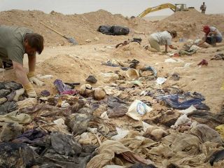 کشف یک گور جمعی متعلق به داعش در عراق با هزاران جسد