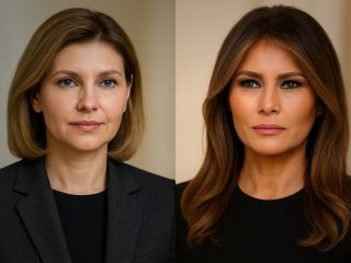 چرا بانوی اول اوکراین به ملانیا ترامپ نامه نوشت؟