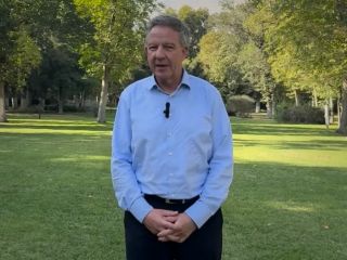 خداحافظی سفیر آلمان در تهران از مردم ایران به زبان فارسی