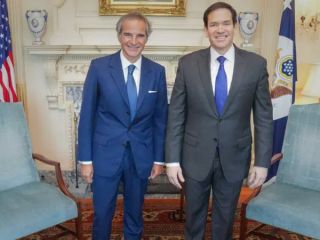 دیدار وزیر خارجه آمریکا با رافائل گروسی در آستانه احتمال اجرایی شدن مکانیسم ماشه