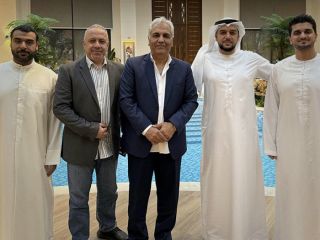 تصاویر: حضور امیر جعفری و مهران مدیری در دبی