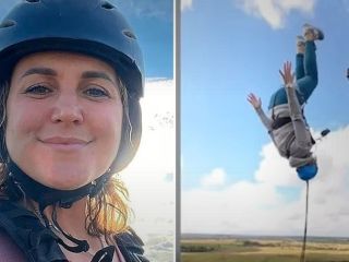 ببینید: پایان تلخ یک پرش موفق: مرگ مادر روسی مقابل چشمان پسرش پس از گرفتن سلفی