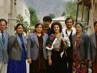 تصاویر دیده نشده از کنسرت عهدیه در تاجیکستان بعد از فروپاشی شوروی