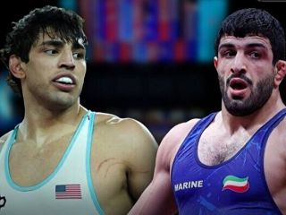 ببینید؛ صحبت‌های نامناسب کشتی‌گیر جوان آمریکایی علیه قاسم‌پور: پادشاه سقوط کرد!