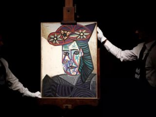 پرتره استثنایی و دیده نشده از پابلو پیکاسو در پاریس رونمایی شد