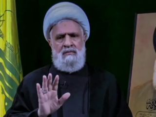 دبیرکل حزب‌الله در مراسم سالگرد کشته شدن نصرالله: از سلاح خود چشم‌پوشی نخواهیم کرد