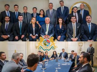 اولین جلسه کابینه رضا پهلوی بعد از بازگشت تحریم ها