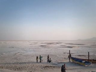 دریاچه ارومیه؛ آغاز «طوفان نمک» و هشدار «تخلیه» روستاها