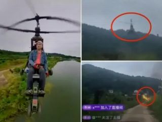 پرواز به سوی مرگ در لایو: چهره مشهور قربانی عطش شهرت در مقابل ۱۰۰۰ بیننده