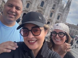 تصاویز: از مریم امیرجلالی  ۷۴ ساله در کنار آرایشگرش در کانادا تا فاطمه معتمدآریا در آلمان