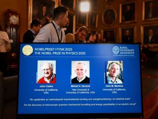 نوبل فیزیک ۲۰۲۵ به‌طور مشترک به سه پژوهشگر حوزه کوانتوم رسید